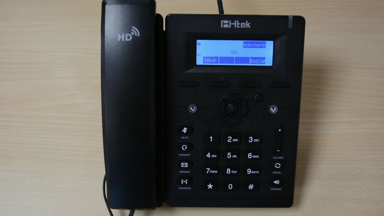 Htek - Transfering a Call